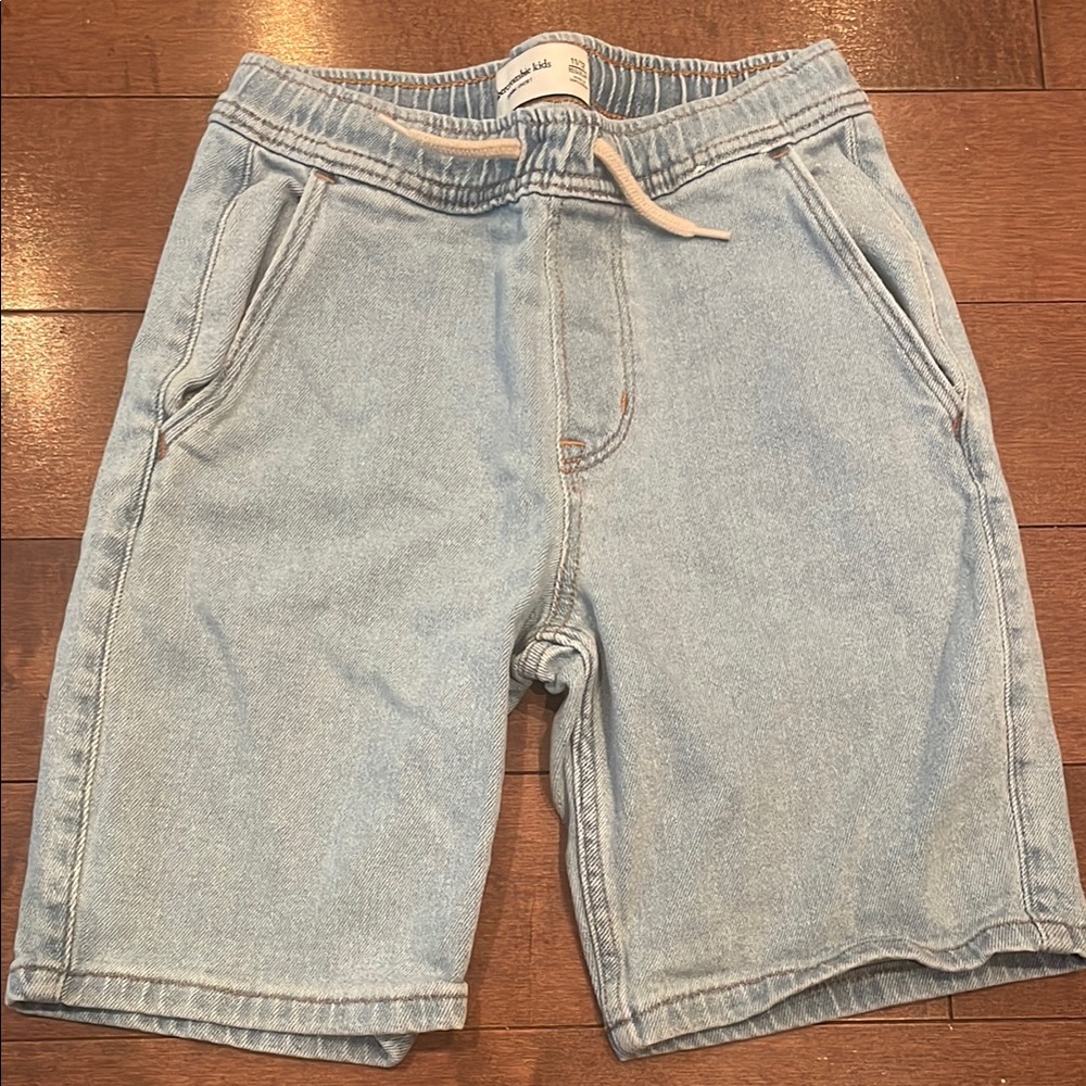 Abercrombie Kids Light Blue Denim Shorts